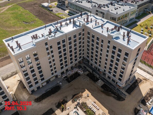 Ход строительства 28 апреля 2025