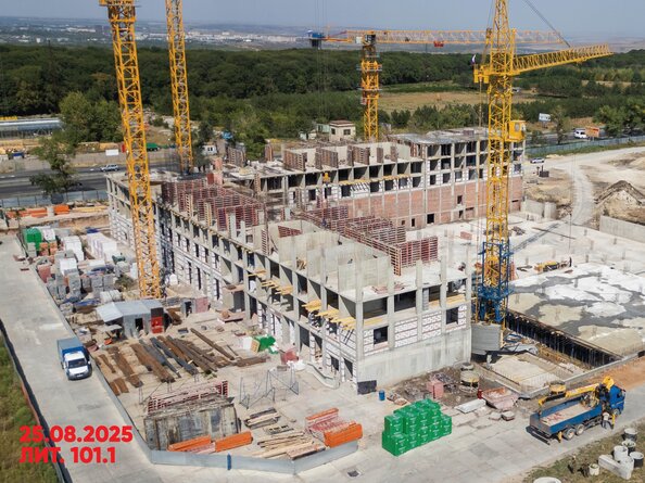 Ход строительства 27 августа 2025
