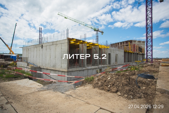 Ход строительства 28 апреля 2026