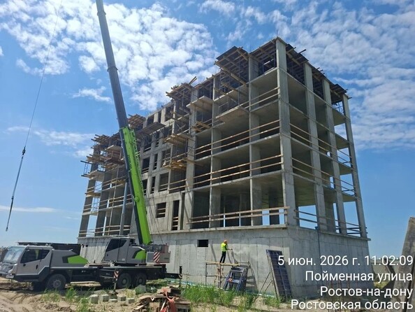 Ход строительства 9 июня 2026