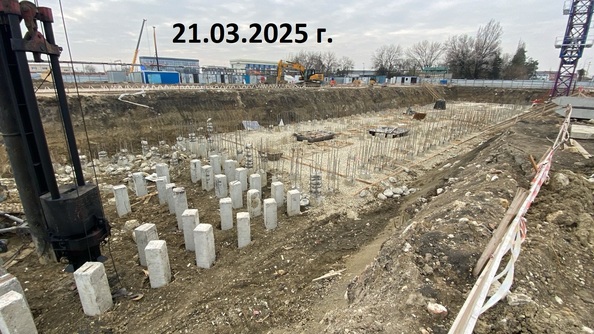 Ход строительства 24 марта 2025