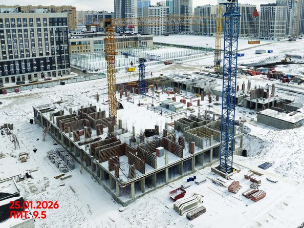 Ход строительства 27 января 2026