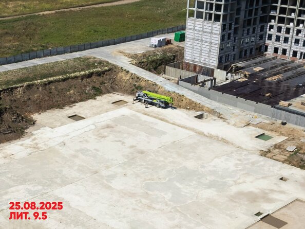 Ход строительства 25 августа 2025