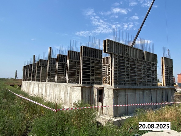 Ход строительства 25 августа 2025