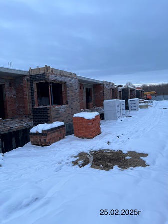 Ход строительства 26 февраля 2025