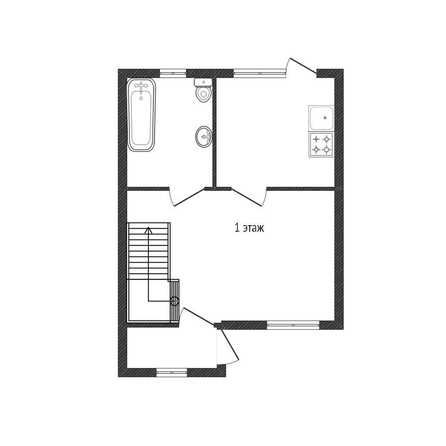 
   Продам таунхаус, 97.1 м², Яблоновский

. Фото 8.