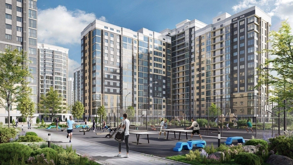 
  Продается 3-комн. квартира 78.22 м², в ЖК Долина, литер 1. Фото 1.