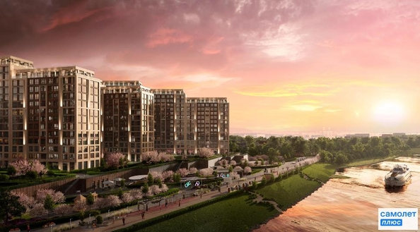 
  Продается 3-комн. квартира 92.7 м², в ЖК Green Apple (Грин эпл), блок 1. Фото 1.