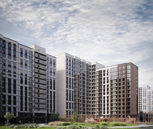 
  Продается 1-комн. квартира 38.71 м², в ЖК Горные высоты, литер 4.4. Фото 3.
