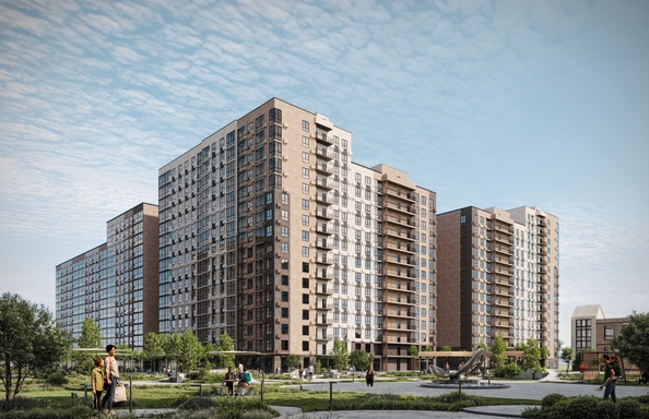 
  Продается 1-комн. квартира 38.71 м², в ЖК Горные высоты, литер 4.4. Фото 4.
