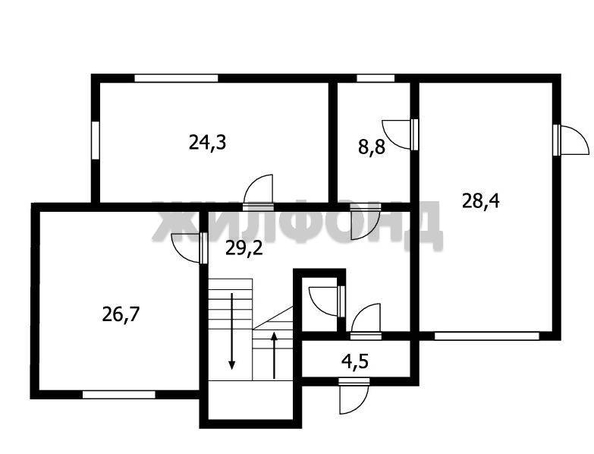 
   Продам дом, 195 м², Старобжегокай

. Фото 24.