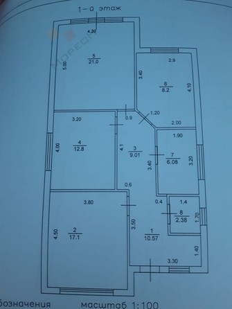 
   Продам дом, 100 м², Яблоновский

. Фото 16.