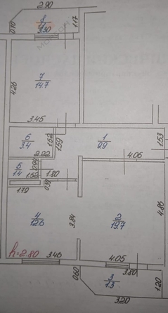 
   Продам 2-комнатную, 61.7 м², Кобцевой Н.С. ул, 1к4

. Фото 24.