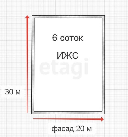 
  Продам  участок ИЖС, 6 соток, Майкоп

. Фото 1.