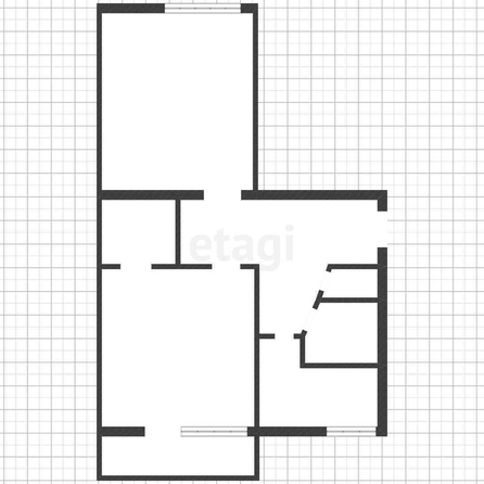 
   Продам 2-комнатную, 46.6 м², Димитрова ул, 23

. Фото 1.