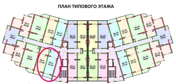 
   Продам 1-комнатную, 32.5 м², Гайдара ул, 22

. Фото 6.