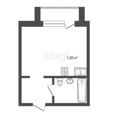 
   Продам студию, 25.9 м², Черкасская ул, 62/1

. Фото 14.