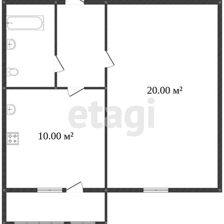 
   Продам 1-комнатную, 39.1 м², Заполярная ул, 35/12

. Фото 6.