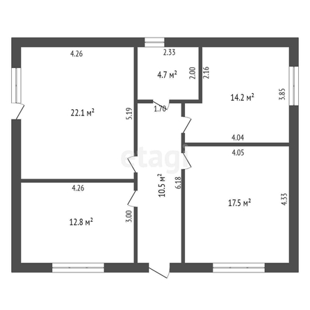 
   Продам дом, 85 м², Краснодар

. Фото 13.