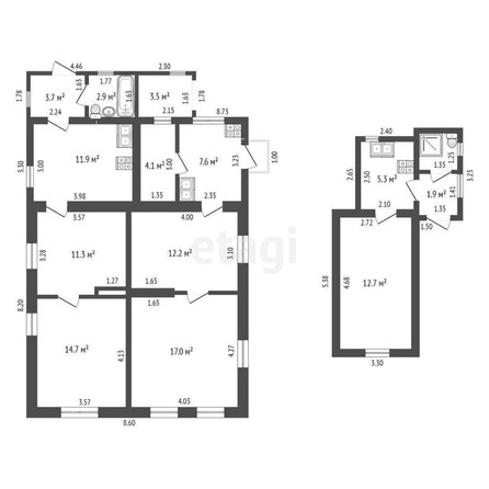 
   Продам дом, 78 м², Краснодар

. Фото 11.