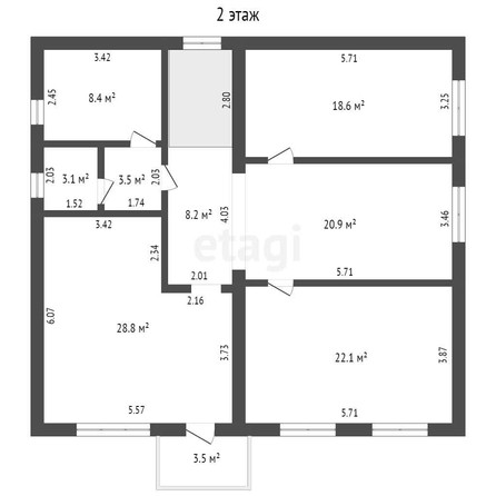 
   Продам дом, 361 м², Краснодар

. Фото 45.