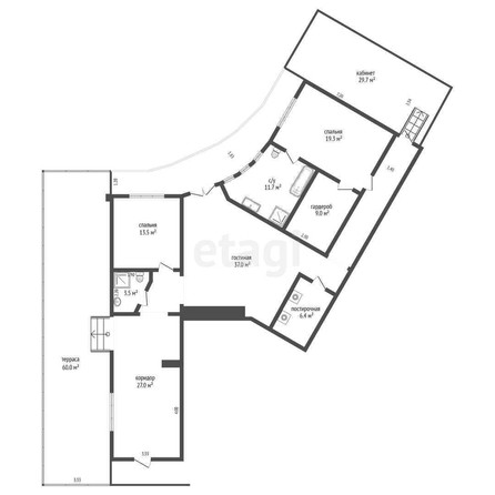 
   Продам 3-комнатную, 150.4 м², Кубанская Набережная ул, 31  1

. Фото 14.