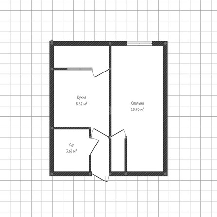 
   Продам 1-комнатную, 34.5 м², Заполярная ул, 39/6

. Фото 1.