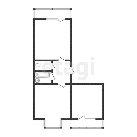 
   Продам 2-комнатную, 61.2 м², Черкасская ул, 60

. Фото 11.