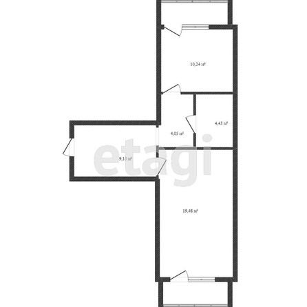 
   Продам 1-комнатную, 36.6 м², Сербская ул, 6

. Фото 19.