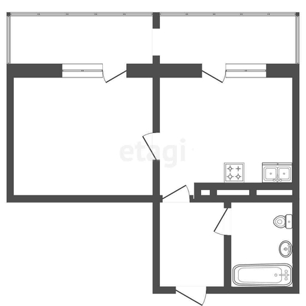 
   Продам 1-комнатную, 30 м², Черкасская ул, 129/1

. Фото 17.