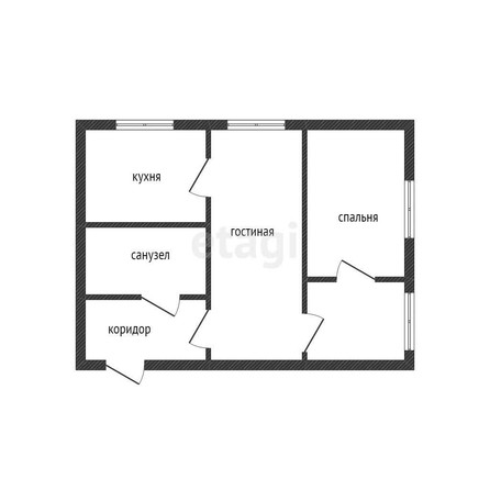 
   Продам 2-комнатную, 44.1 м², Криничная ул, 146

. Фото 21.