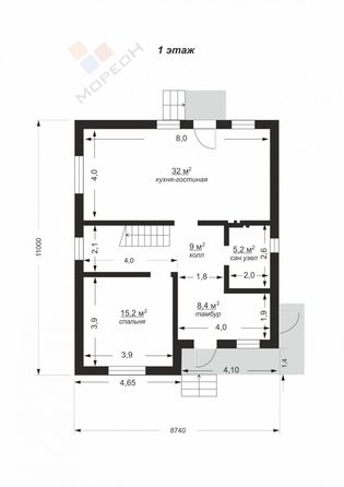 
   Продам дом, 150 м², Краснодар

. Фото 31.