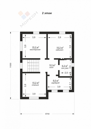 
   Продам дом, 150 м², Краснодар

. Фото 33.