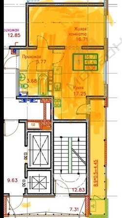 
   Продам 1-комнатную, 50 м², Питерская ул, 40

. Фото 11.