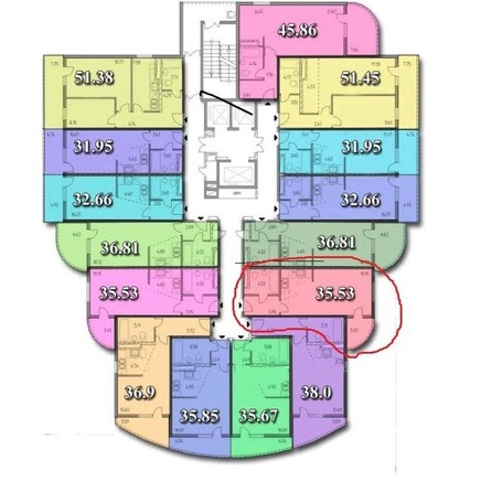 
   Продам 1-комнатную, 35.53 м², Виноградная ул, 22/1А

. Фото 8.