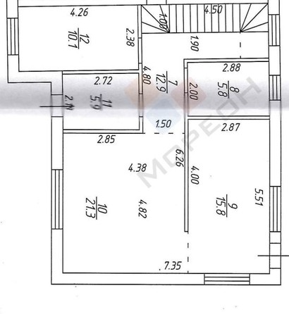 
   Продам дом, 150 м², Краснодар

. Фото 6.