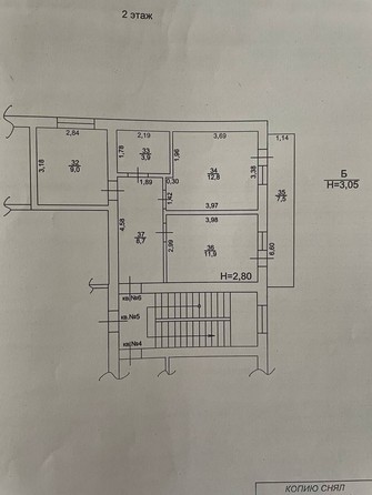 
   Продам 2-комнатную, 46 м², Цветочная ул, д 41

. Фото 8.