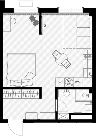 
   Продам 2-комнатную, 38.9 м², Ленина ул, 290/7к12

. Фото 2.