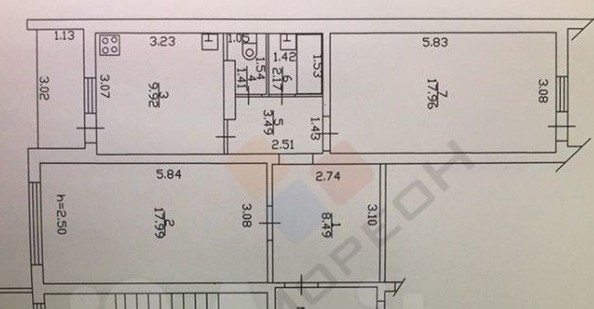 
   Продам 2-комнатную, 61 м², Трудовой Славы ул, 7

. Фото 15.