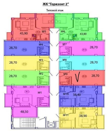 
   Продам 1-комнатную, 29.8 м², Анапская ул, 3/11

. Фото 10.