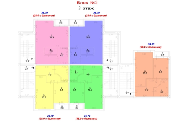 
   Продам 1-комнатную, 35.7 м², Калараша ул, 80

. Фото 27.