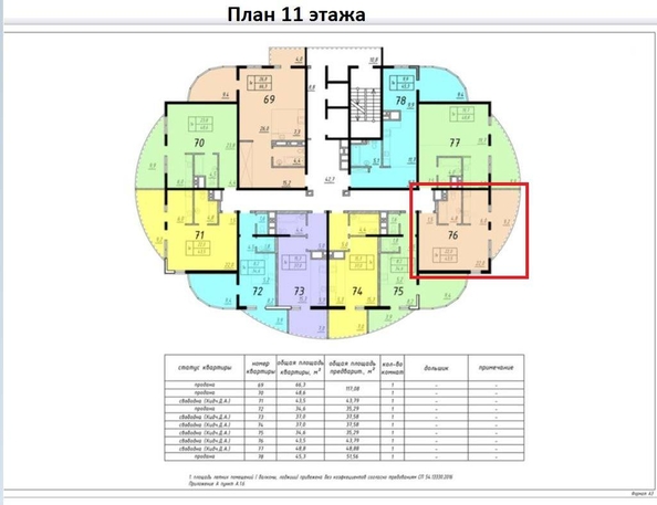 
   Продам 1-комнатную, 43.79 м², Бытха ул, 48

. Фото 7.