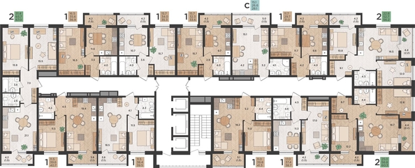 
   Продам 1-комнатную, 38.7 м², Бурсака, 82

. Фото 1.