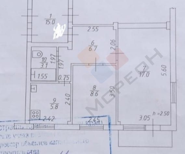 
   Продам 2-комнатную, 41.2 м², Стасова ул, 146

. Фото 16.