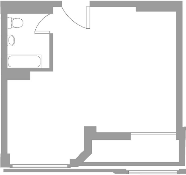 
   Продам 1-комнатную, 30.1 м², Полтавская ул, 21А

. Фото 4.