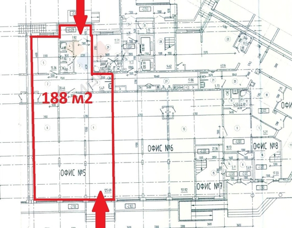 
   Продам помещение свободного назначения, 188 м², Марины Цветаевой ул, 17 лит2

. Фото 4.