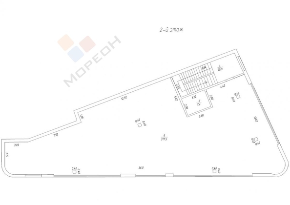 
   Сдам помещение свободного назначения, 1000 м², Мачуги В.Н. ул, 49

. Фото 12.