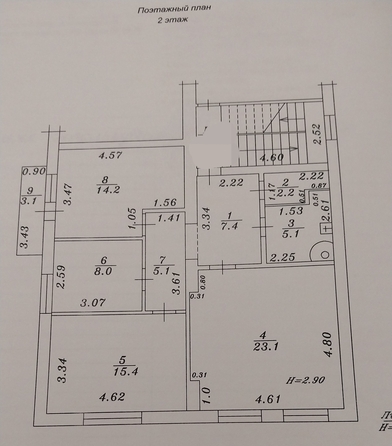 
   Продам 3-комнатную, 81 м², Спортивная ул, 37А

. Фото 22.