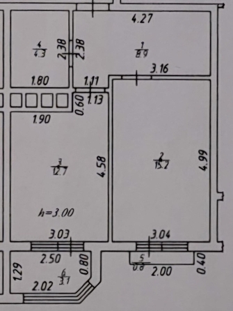 
   Продам 1-комнатную, 45 м², Витебская ул, к 5

. Фото 2.