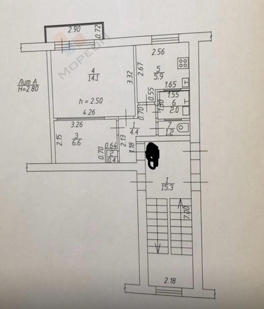 
   Продам 2-комнатную, 35.3 м², Тургенева ул, 118

. Фото 8.